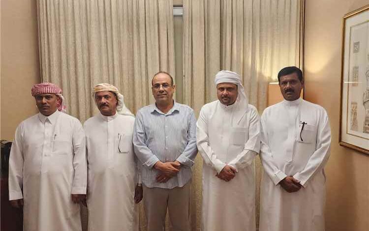 الميسري يستقبل قيادات سياسية وأمنية من سقطرى في الرياض ويؤكد أهمية وحدة الصف الجنوبي