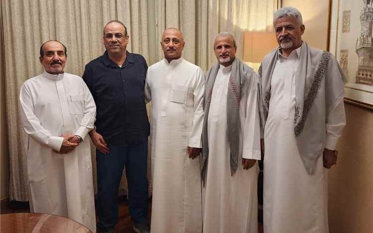 الميسري يلتقي عدداً من الشخصيات القيادية من أبناء يافع