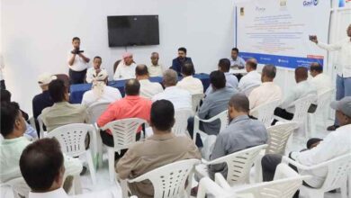 بارباع يدشن المرحلة الثانية من مشروع تعزيز تغطية التطعيم للأطفال غير المحصنين بوادي حضرموت