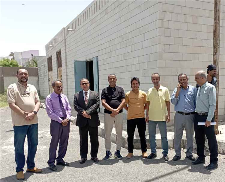 بدعم من الشيخ الهمامي.. جامعة عدن تدشن مشروع إعادة تأهيل الإدارة العامة للتعليم المدمج