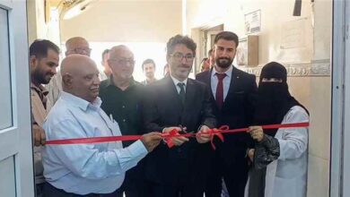 برعاية الشعبي.. افتتاح مركز الغسيل الكلوي في مستشفى الصداقة بعدن بعد إعادة تجهيزه