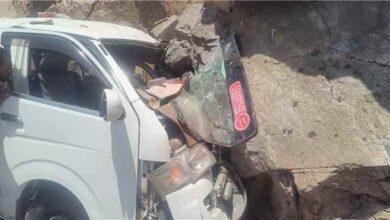 بينهم نساء وأطفال.. جرحى في حادث مروري مروع بنقيل هيجة العبد