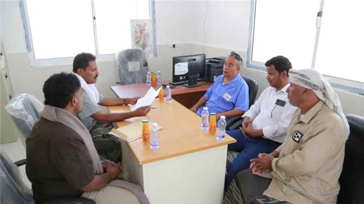 تحديث جهاز الأشعة بالمركز الصحي في ريدة المعارة بمديرية غيل بن يمين