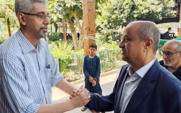 تشييع جثمان رئيس جهاز الأمن القومي الأسبق محمد سعيد بن بريك في مصر