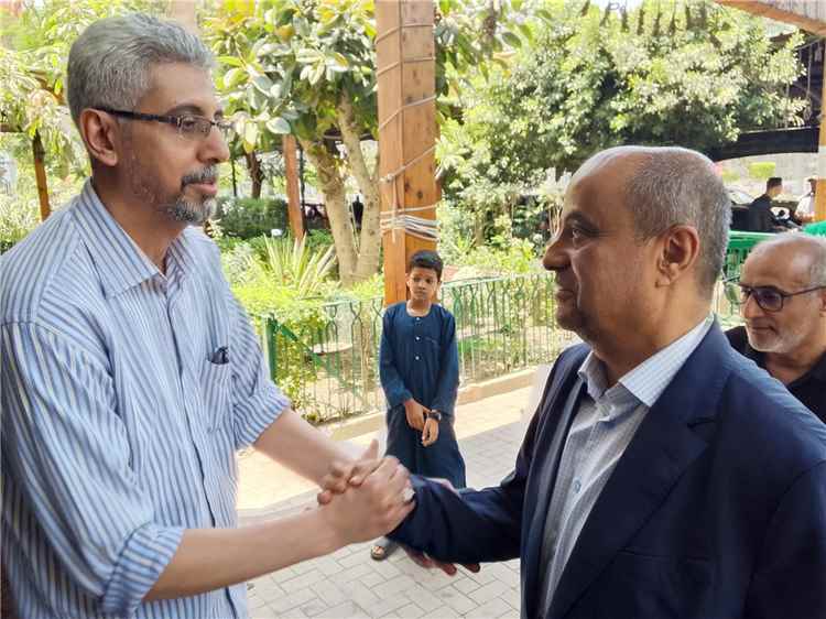 تشييع جثمان رئيس جهاز الأمن القومي الأسبق محمد سعيد بن بريك في مصر