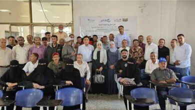 تعز.. اختتام دورة تدريبية لإدارة النفايات الطبية بمشاركة 42 كادراً صحياً