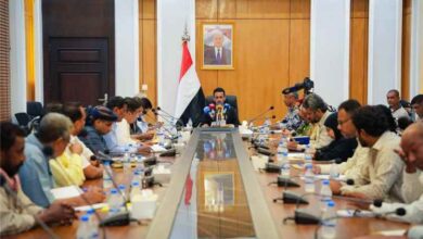 تنفيذي حضرموت يعقد اجتماعه الدوري ويستمع إلى إحاطة عاجلة حول ملف الكهرباء وعدد من الملفات المدرجة في جدول أعماله