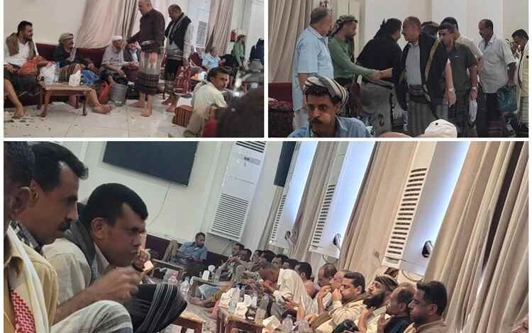 جموع غفيرة يقدمون واجب العزاء بوفاة فقيد الوطن الكبير فيصل محمود القطيبي