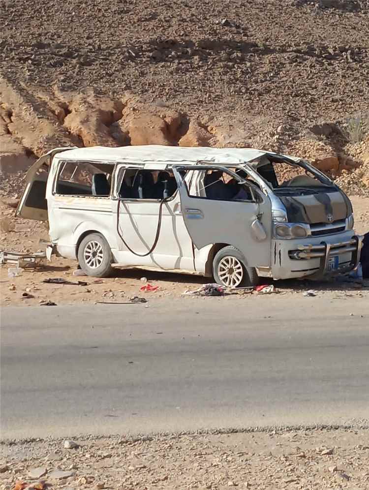 حادث مروري مؤسف في مديرية غيل بن يمين