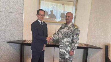 رئيس مصلحة خفر السواحل يبحث مع السفير الياباني تعزيز التعاون في مجال الأمن البحري