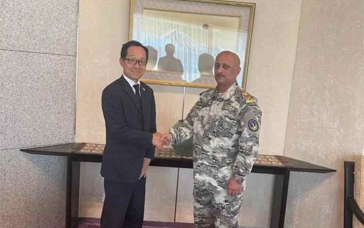 رئيس مصلحة خفر السواحل يبحث مع السفير الياباني تعزيز التعاون في مجال الأمن البحري
