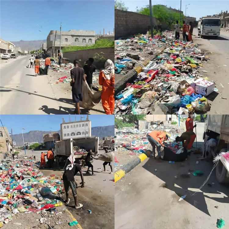 سواعد النظافة تعود لميدان لودر بعد إجازة عيد الأضحى