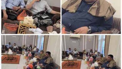 شخصيات سياسية واجتماعية من أبين تلتقي سلطان يافع بني قاصد نواف العفيفي وتؤكد على تعزيز وحدة الصف بميثاق شرف