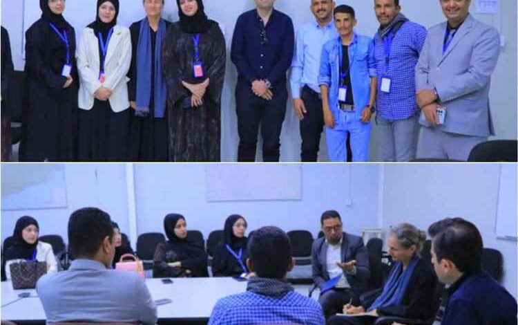 صحفيو مأرب يستعرضون أبرز التحديات الإعلامية في لقاء مع السفيرة الهولندية