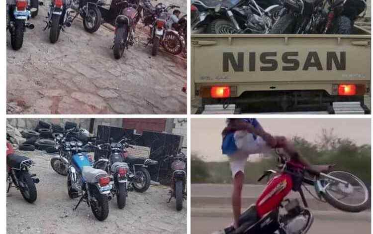 ضبط 12 دراجة نارية لمخالفة قوانين المرور في ساحل حضرموت