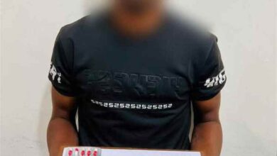 ضبط مروج حشيش متلبسًا في منطقة القاهرة بعدن