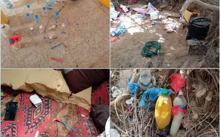 ضبط مصنعاً لتصنيع الخمور في مزرعة بالقطن والقبض على احد المتهمين