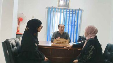 فؤاد فاضل يناقش برامج مفوضية المرشدات واستعدادات المركز الصيفي بتعز