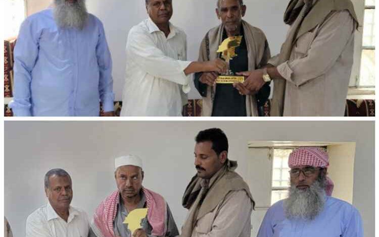 قيادة مؤتمر حضرموت الجامع بغيل بن يمين تكرّم الشيخ العجيلي والمنصب السقاف