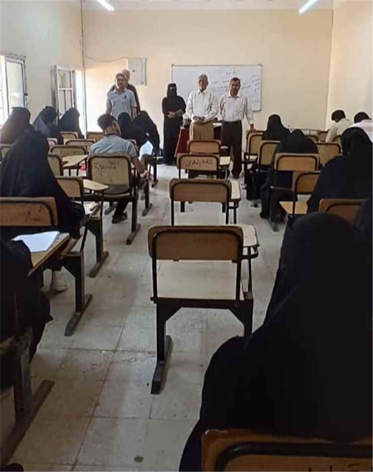 كلية التربية الرياضية والتغذية العلاجية بجامعة عدن تدشن امتحانات الفصل الدراسي الثاني