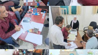 لجنة وزارة المياه والبيئة تختتم برنامجها الميداني التقييم الوظيفي