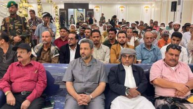 لحج تحتضن أفراح ذوي الهمم.. زواج جماعي لـ 17 عريساً برعاية المحافظ ودعم سخي من أبناء يافع