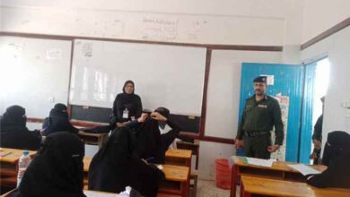 مارب:اللجنة الفرعية والفريق الوزاري يتفقدان سير الاختبارات في عدد من المراكز