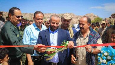 محافظ الضالع يفتتح مشروعين تنمويين في الحصين والشعيب