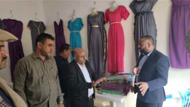 محافظ الضالع يفتتح معمل الخياطة التنموي بالحصين لتعزيز الإنتاج المحلي وتوفير فرص العمل