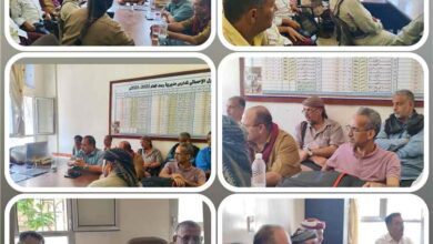 مدير تربية يافع رُصُد يعقد اجتماعاً موسعاً استعداداً لانطلاق اختبارات الثانوية العامة