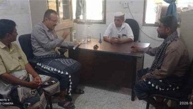 مدير عام الوضيع يتفقد العمل في مستشفى المديرية العام ويعقد لقاء هام بادارته