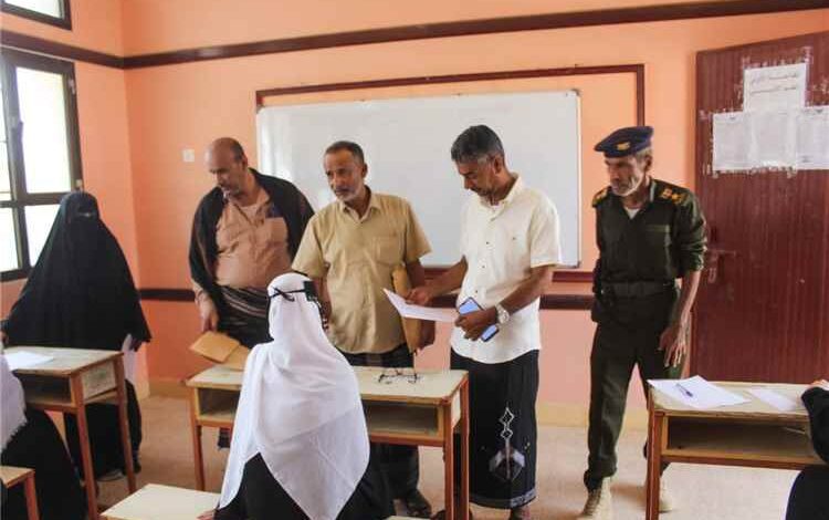 مدير عام بروم ميفع يدشن بدء إختبارات إنهاء مرحلة الثانوية بالمديرية