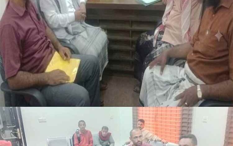 مدير عام ردفان يلتقي قيادة الأمن والنيابة ويؤكد أهمية تعزيز التعاون والتنسيق لخدمة المواطنين