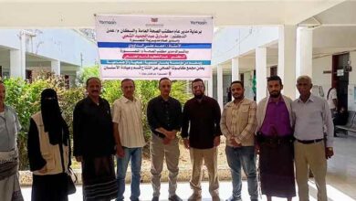 مدير عام صحة عدن يفتتح عيادة الأسنان بمجمع كابوتا الصحي في مديرية المنصورة