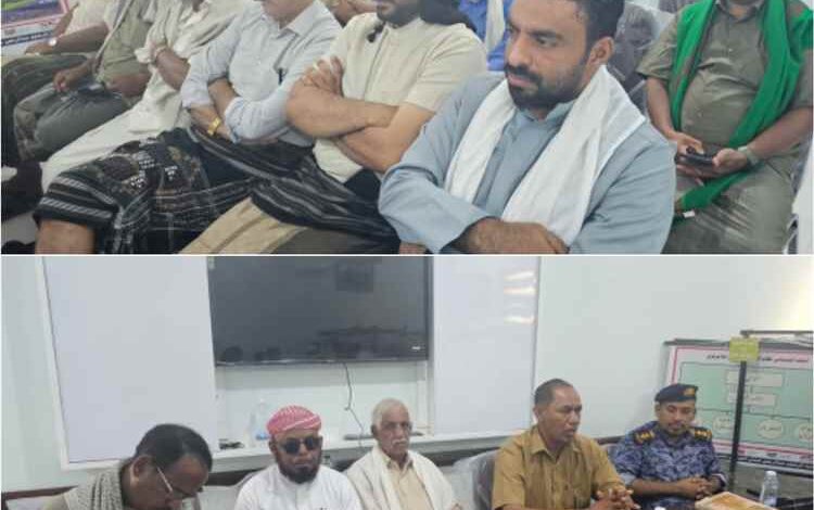 مديرية ساه تشدد على مكافحة الظواهر السلبية والحفاظ على السكينة العامة