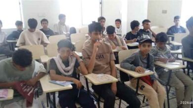 مركز نور العلم يدشن الدورة التدريبية في علوم الحاسوب واللغة الإنجليزية برصد بيافع