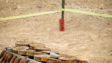 مسام يزيل خطر الموت.. إتلاف 1,354 لغماً وذخيرة في المكلا