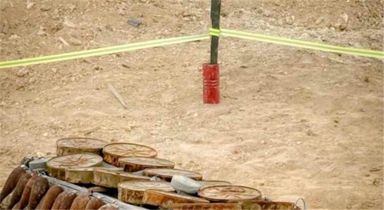 مسام يزيل خطر الموت.. إتلاف 1,354 لغماً وذخيرة في المكلا