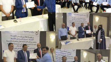 مصلحة الجمارك تختتم دورتين تدريبيتين في عدن لتعزيز مكافحة التهريب والأمن البحري