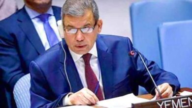 مندوب اليمن لدى الأمم المتحدة يدعو لمعاقبة عيدروس الزُبيدي وفرض عقوبات عليه
