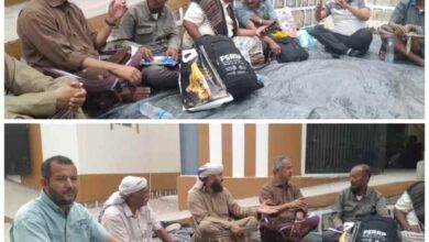 مندوبي منظمة الفاو والزراعة يزوران بنك البذور الزراعي بمديرية حبان بشبوة