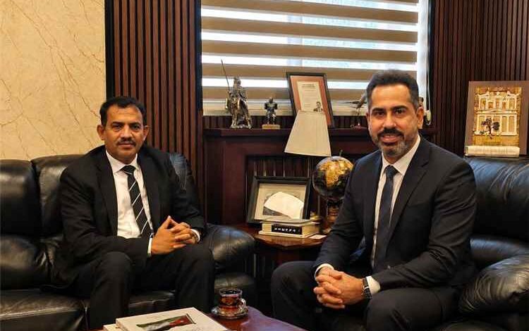نائب رئيس جامعة اقليم سبأ يبحث مع اتحاد الجامعات العربية سبل تعزيز التعاون الأكاديمي