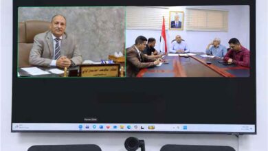 نائب وزير الصناعة والتجارة يترأس اجتماع لجنة تسيير مشروع إنشاء المعهد الصناعي والتجاري