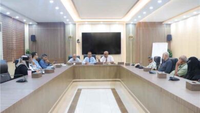 وزارة الزراعة والأسماك تناقش مع برنامج الأمم المتحدة الإنمائي التقدم المحرز في مشروع تأهيل ميناء الاصطياد بعدن