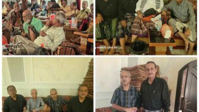 وزراء وقيادات عسكرية وأمنية وسياسيون ومثقفون يودّعون سعيد عولقي في مجلس عزاء مهيب بعدن