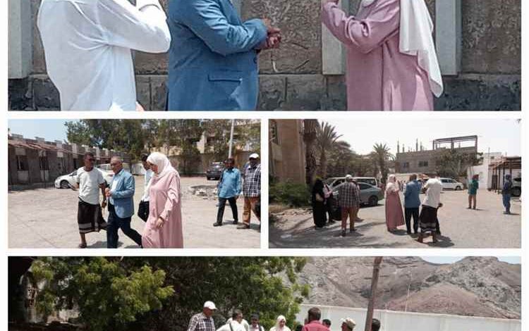 وزير التربية والتعليم يزور مكتب عدن ويطلع على سير العمل بكنترول اختبارات الشهادة الثانوية