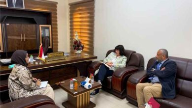 وزيرة الشؤون القانونية تبحث مع مؤسسة فريدرش إيبرت تعزيز التعاون المشترك
