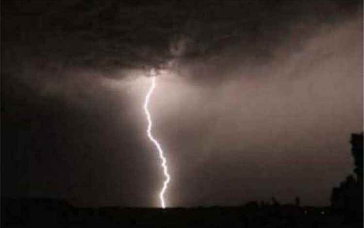وفاة مأساوية بصاعقة رعدية تودي بحياة مواطن في تعز