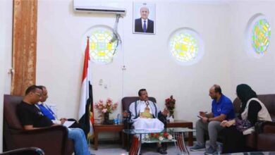 وكيل محافظة مأرب يطلع على التدخلات الإنسانية لمنظمة الإغاثة الإسلامية الفرنسية