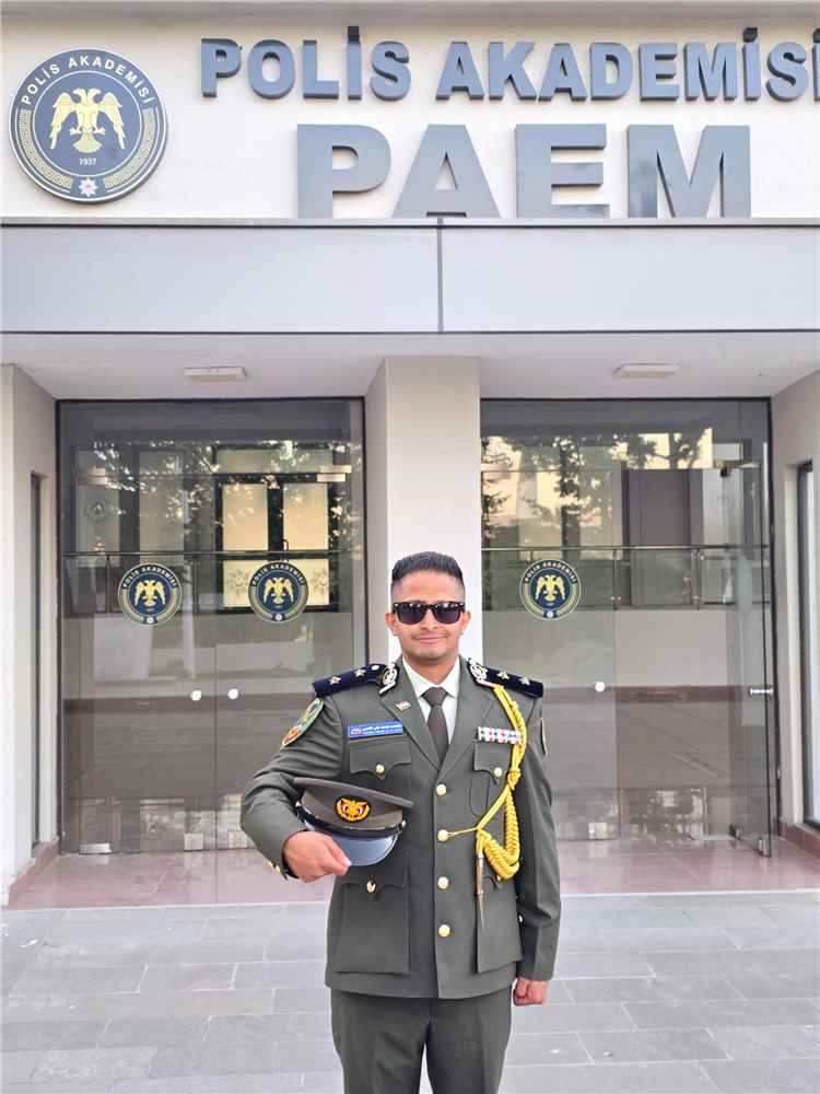 يوسف القاضي يحصد مرتبة الشرف في ماجستير العلوم الأمنية من أكاديمية الشرطة التركية